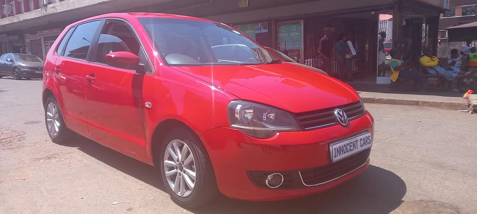 2015 VW POLO VIVO 1.4 TRENDLINE, MANUAL, RED COLOUR, MILEAGE 75000KM