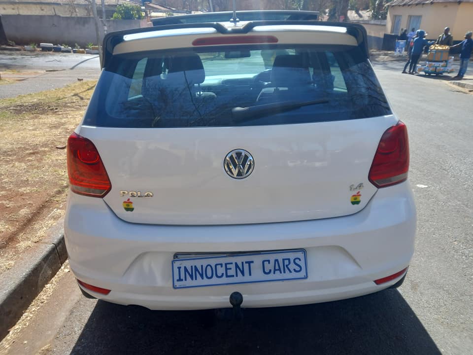 2012 VW POLO 6 HATCHBACK 1.4 ENGINE PETROL, MANUAL, WHITE COLOR,
