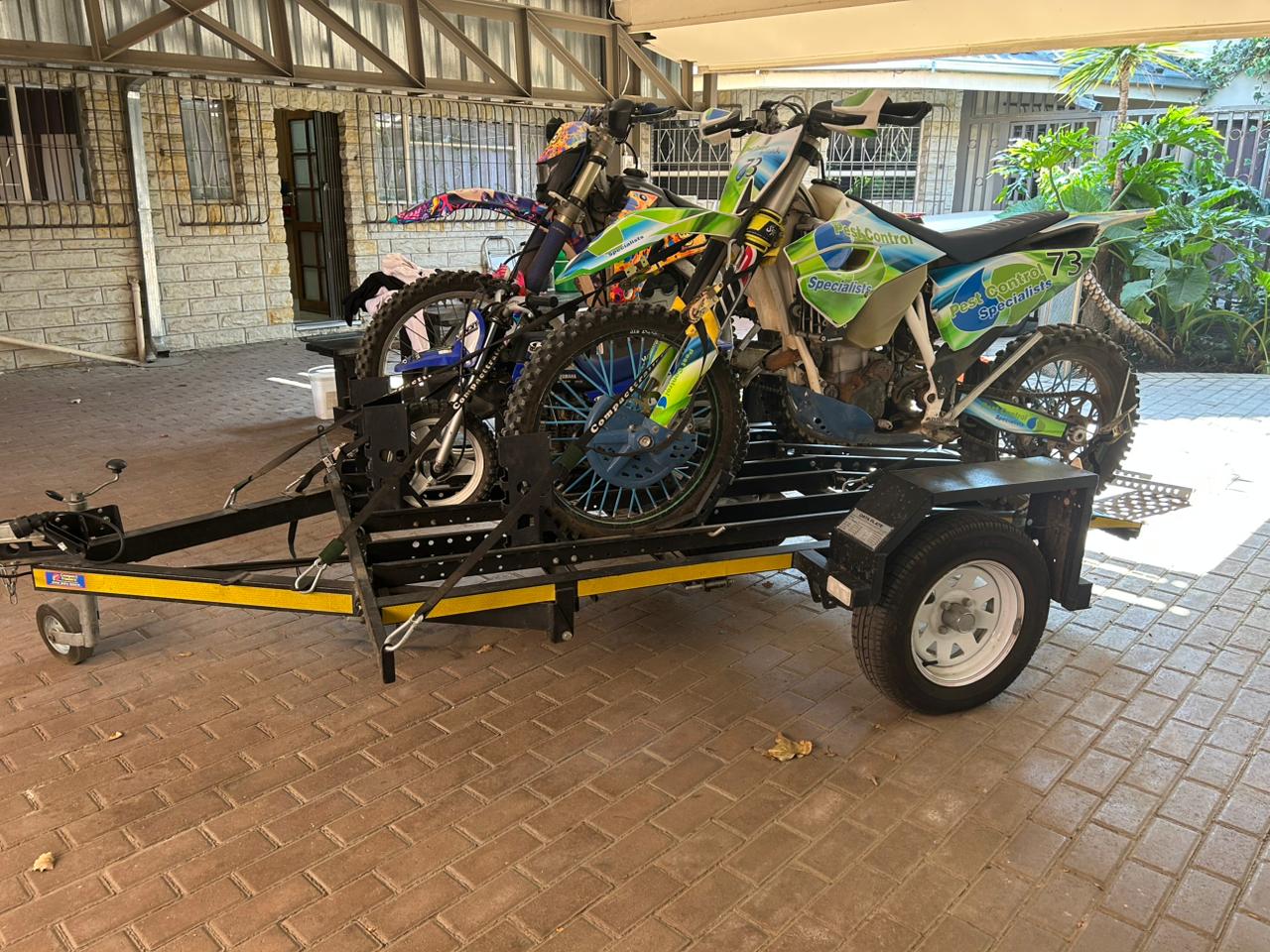 Dirt Bikes x 3 a & Trailer For Sale - Private Seller Dirt Bikes x 3 a & Trailer For Sale - Private Seller