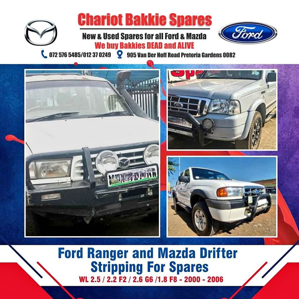 Ford Ranger & Mazda Drifter 2000-2007 Parts Available - Private Seller Ford Ranger & Mazda Drifter 2000-2007 Parts Available - Private Seller