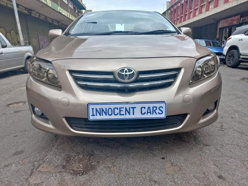 2008 TOYOTA COROLLA PROFESSIONAL 1.6 PETROL , MANUAL TRANSMISSION, GOLD COLOUR,