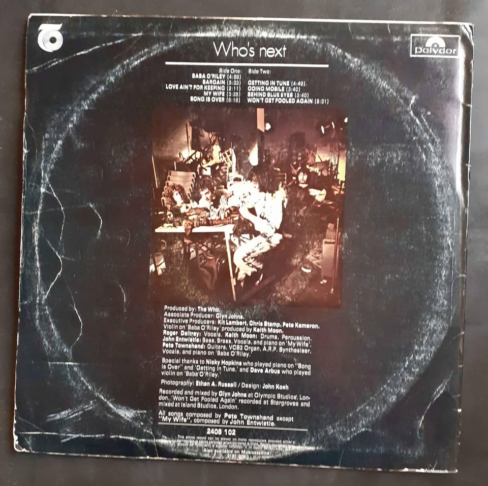 The Who - Who's Next LP Record