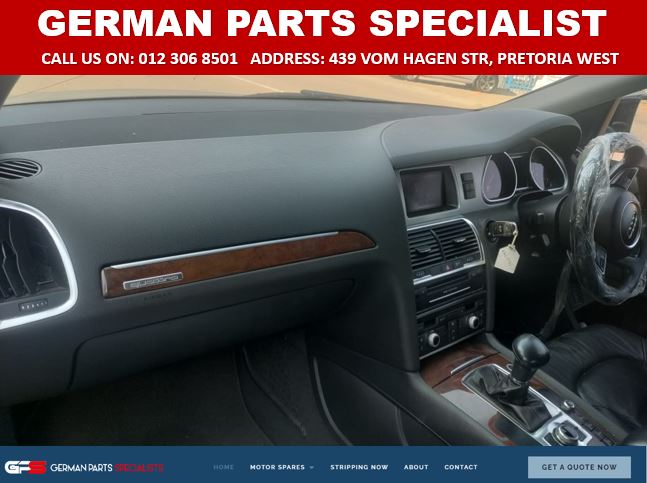 Audi Q7 2013 USED replacement dashboard for sale - Private Seller Audi Q7 2013 USED replacement dashboard for sale - Private Seller
