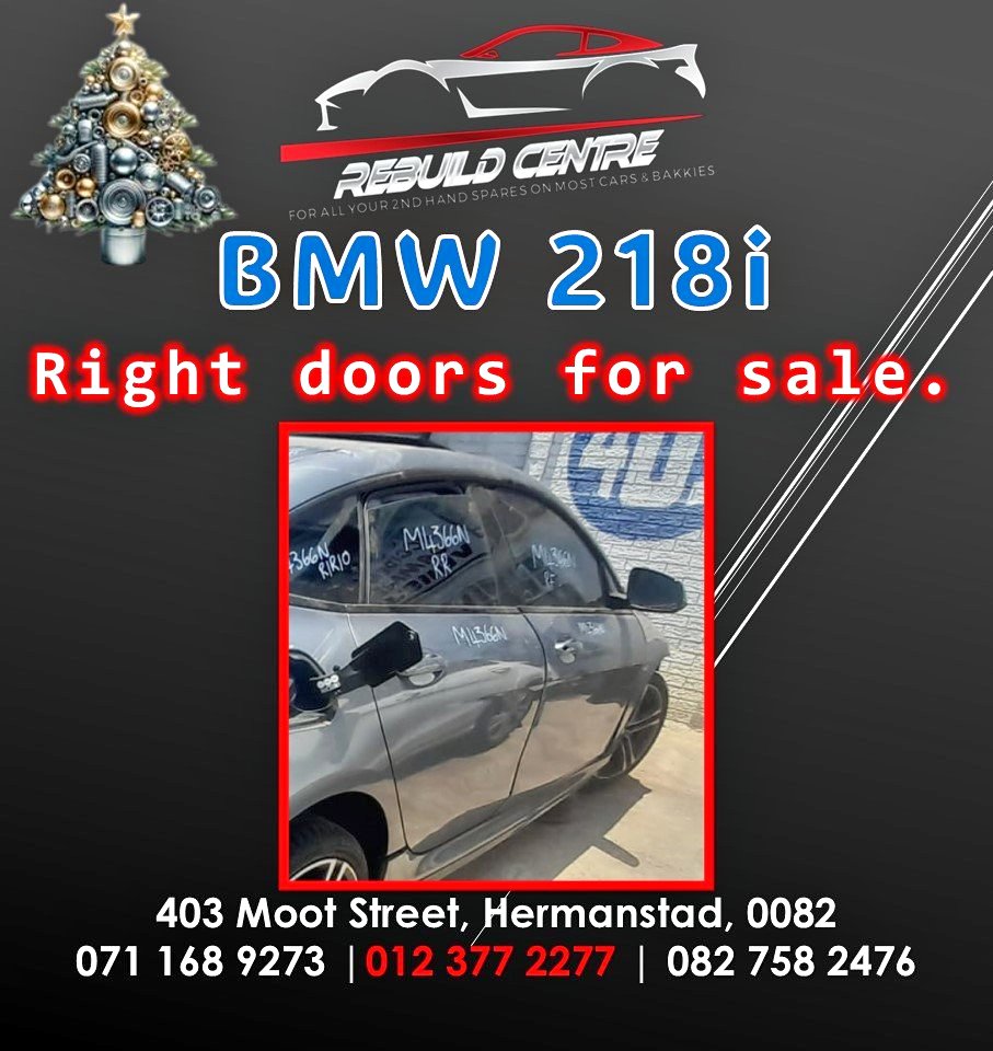 BMW 218i Right doors for sale. - Private Seller BMW 218i Right doors for sale. - Private Seller