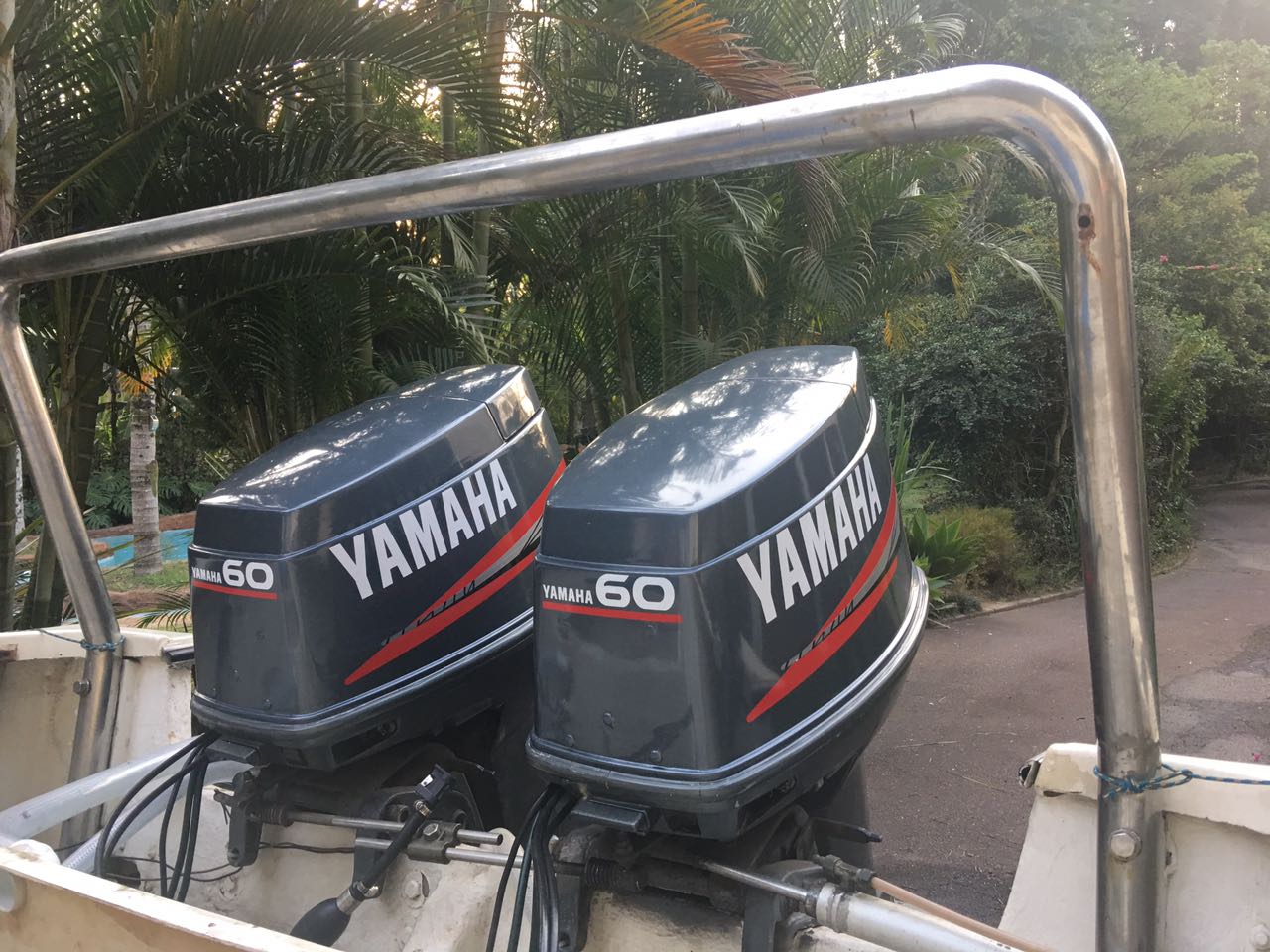 After market decals sticker set for a Yamaha 60 Outboard motor