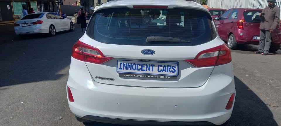 2019 FORD FIESTA 1.0 ECOBOOST, MANUAL, WHITE COLOUR, 68000KM, USED ACCIDENT FREE