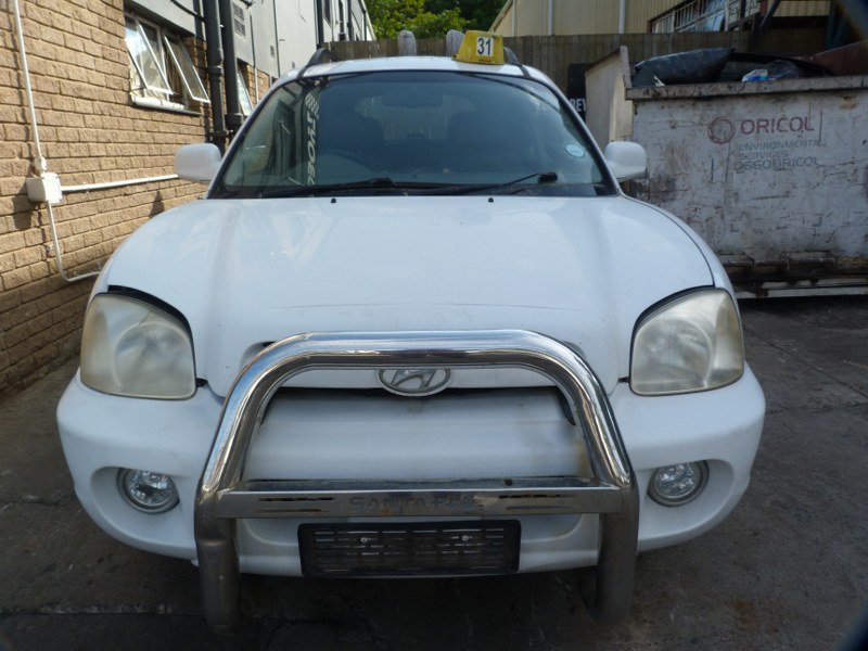 Hyundai Santa-Fe V6 GLS 2.7 AT G6B White - 2006 SPARESBOYZ STRIPPING FOR SPARES - Private Seller Hyundai Santa-Fe V6 GLS 2.7 AT G6B White - 2006 SPARESBOYZ STRIPPING FOR SPARES - Private Seller