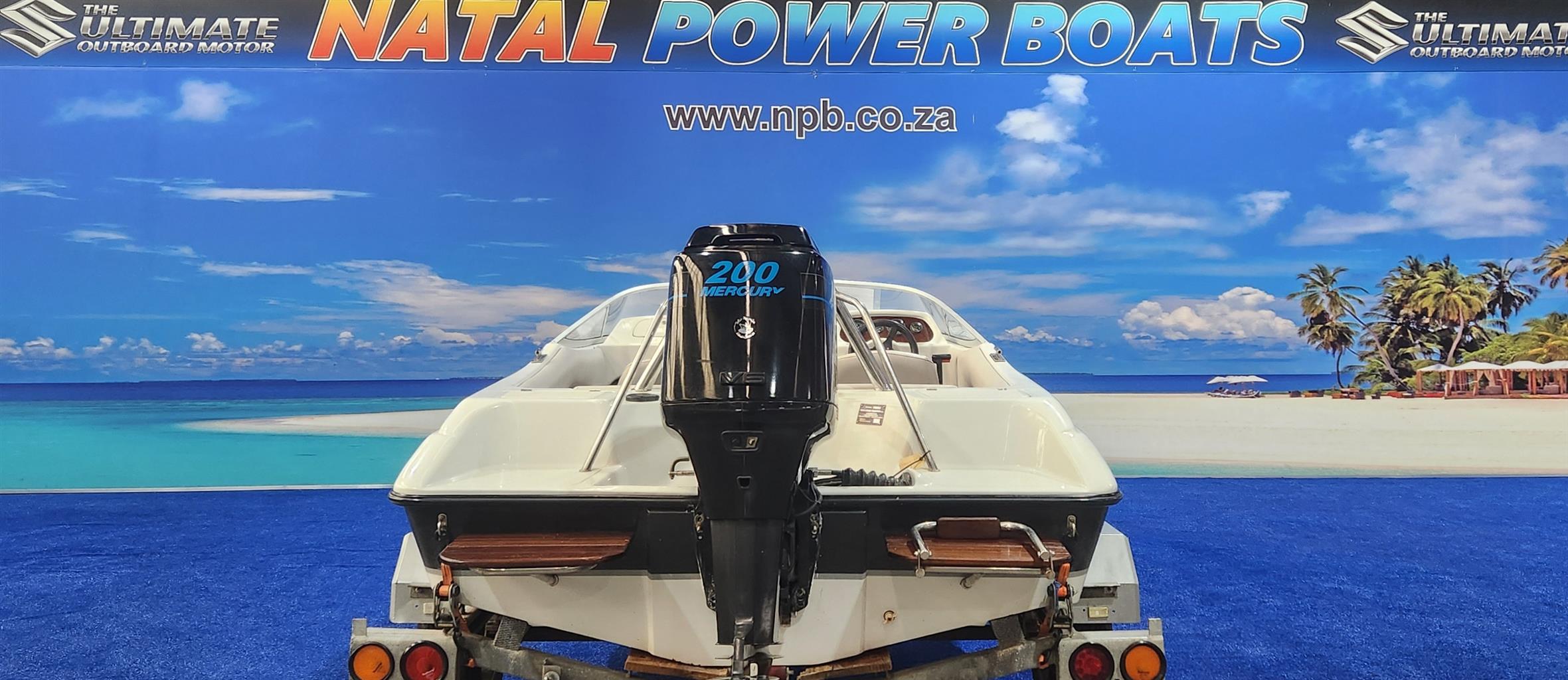 CLASSIC 170 2007 MODELON TRAILER 200 HP MERCURY EFI