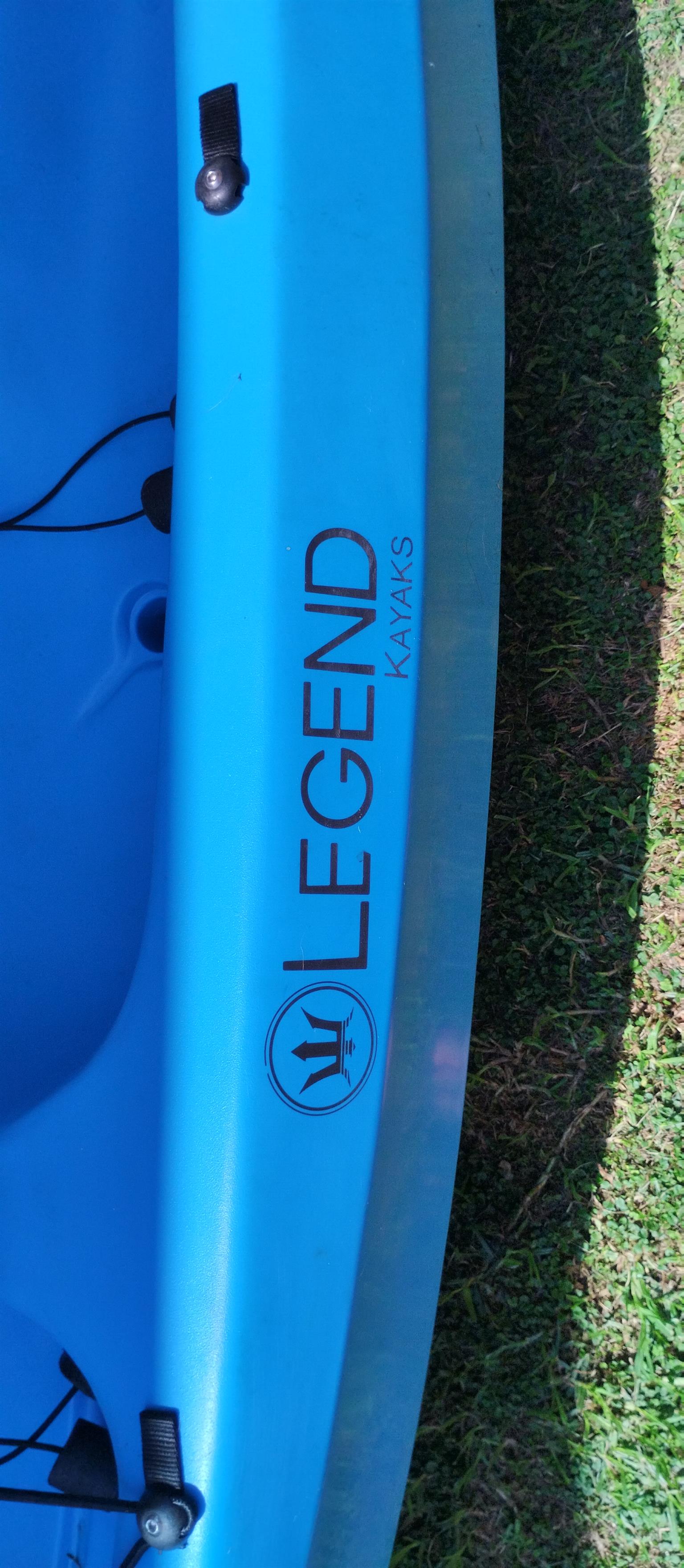 Single and dubble fishing kayaks