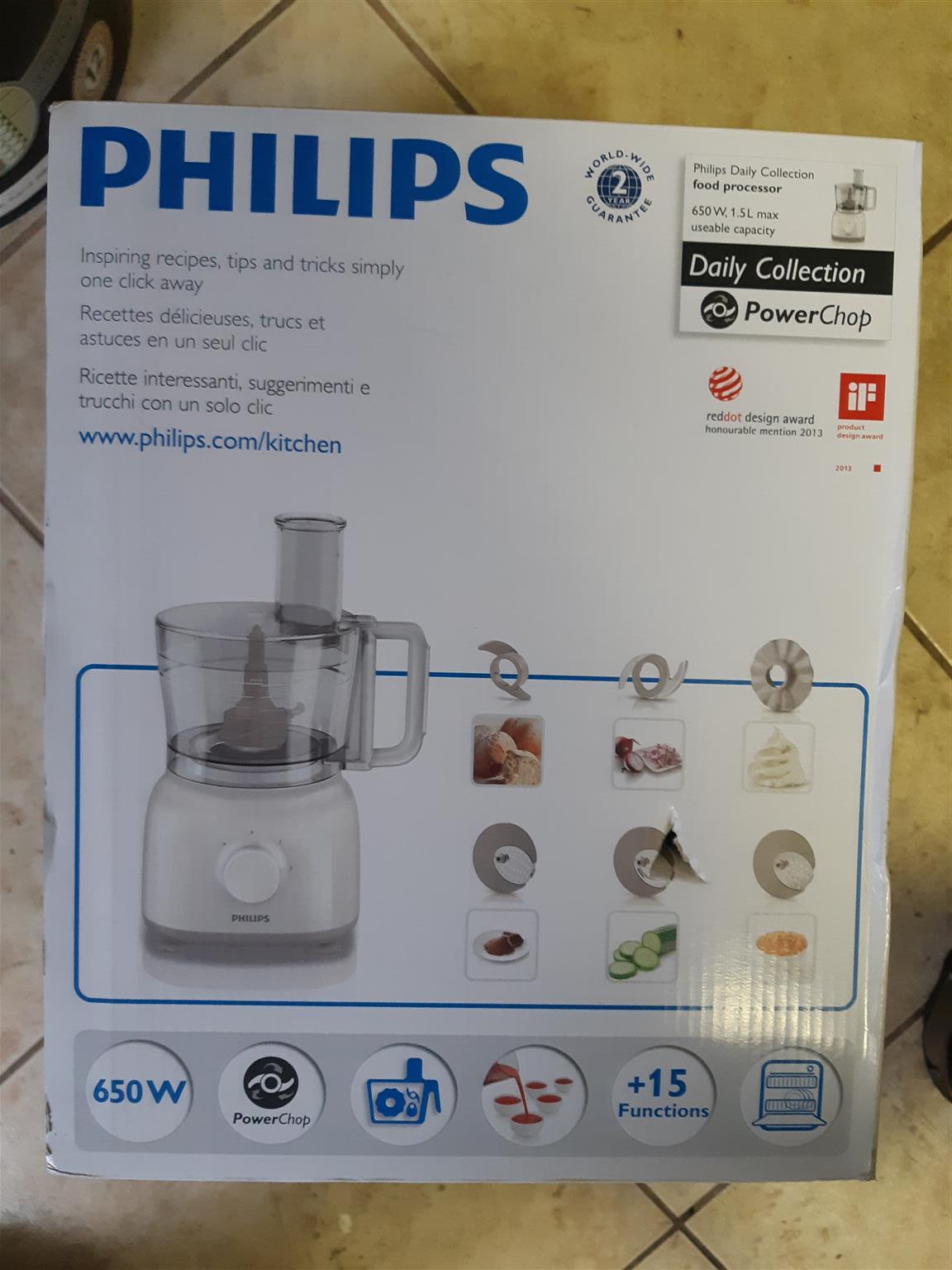 Phillips food processor new