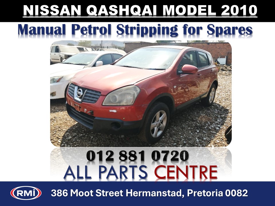 2010 Nissan Qashqai stripping for spares