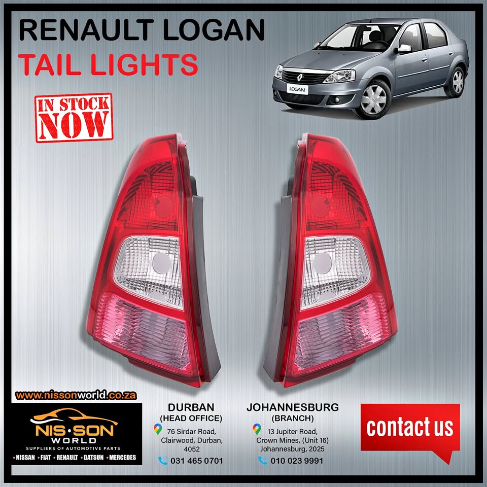 RENAULT LOGAN TAIL LIGHTS - Private Seller RENAULT LOGAN TAIL LIGHTS - Private Seller