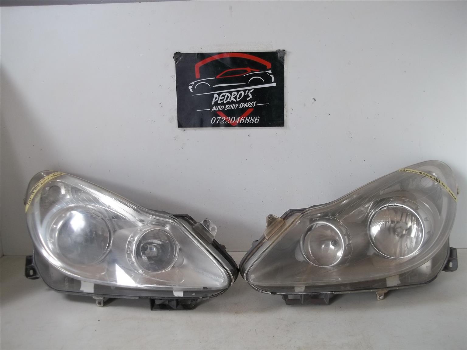 Opel Corsa D '06-'11 L&R headlights (Pair) - Private Seller Opel Corsa D '06-'11 L&R headlights (Pair) - Private Seller