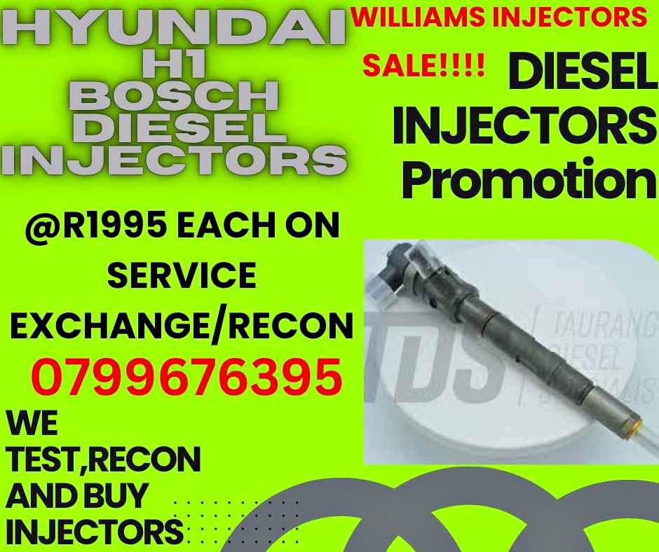 HYUNDAI H1 BOSCH DIESEL INJECTORS - Private Seller HYUNDAI H1 BOSCH DIESEL INJECTORS - Private Seller