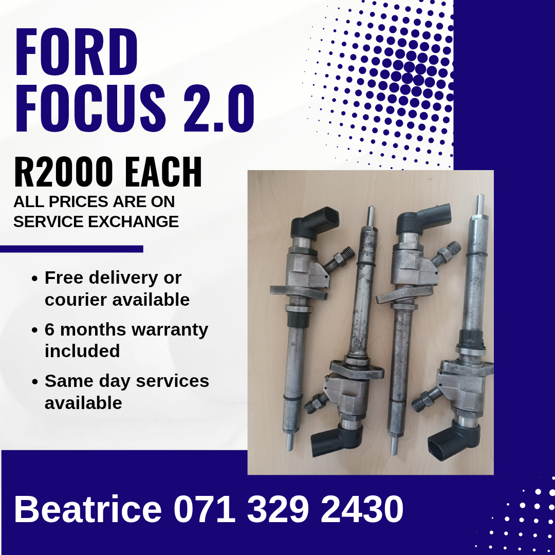 FORD FOCUS 2.0 INJECTORS FOR SALE WITH WARRANTY - Private Seller FORD FOCUS 2.0 INJECTORS FOR SALE WITH WARRANTY - Private Seller