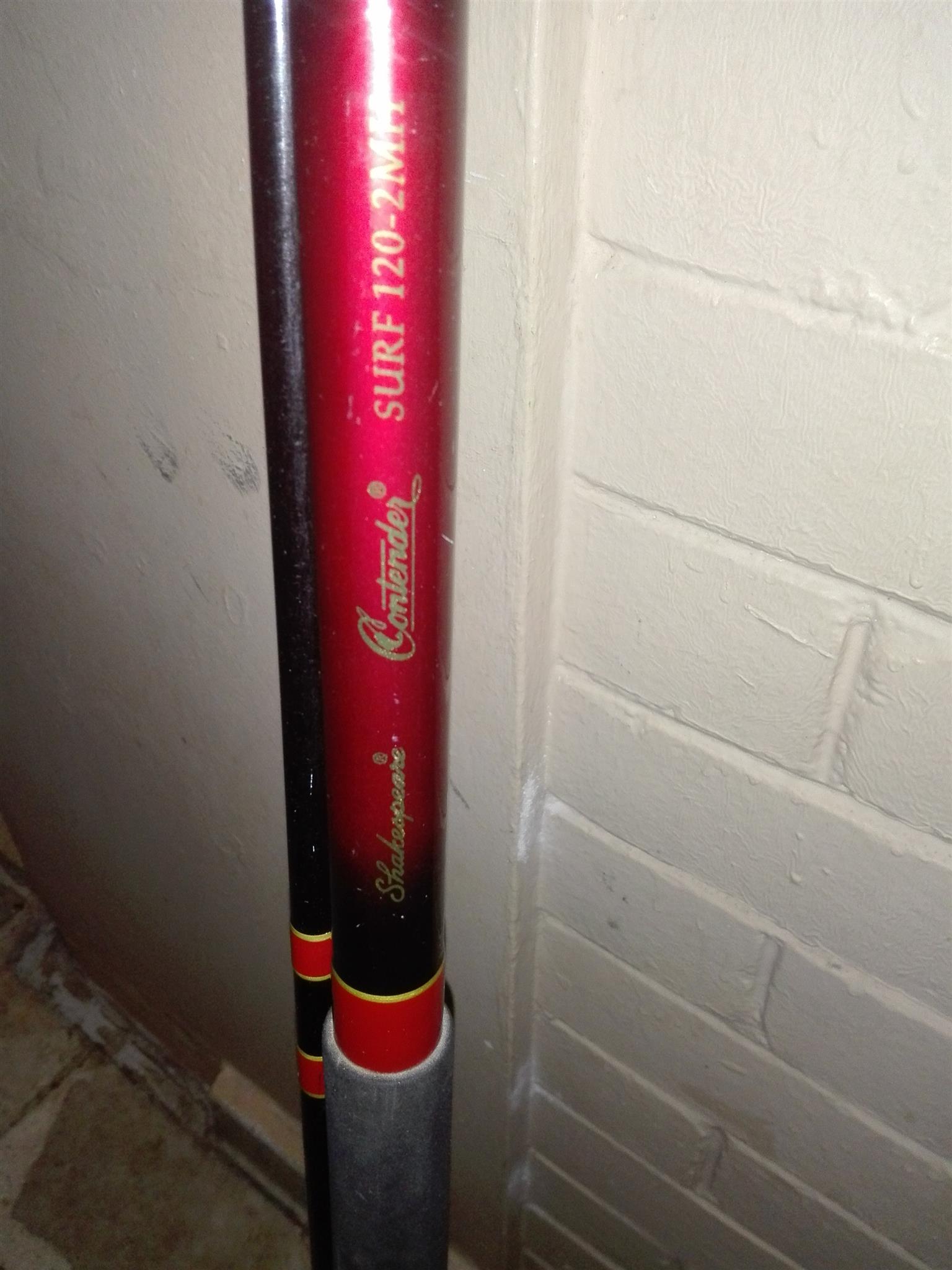 shakespeare contender surf rod