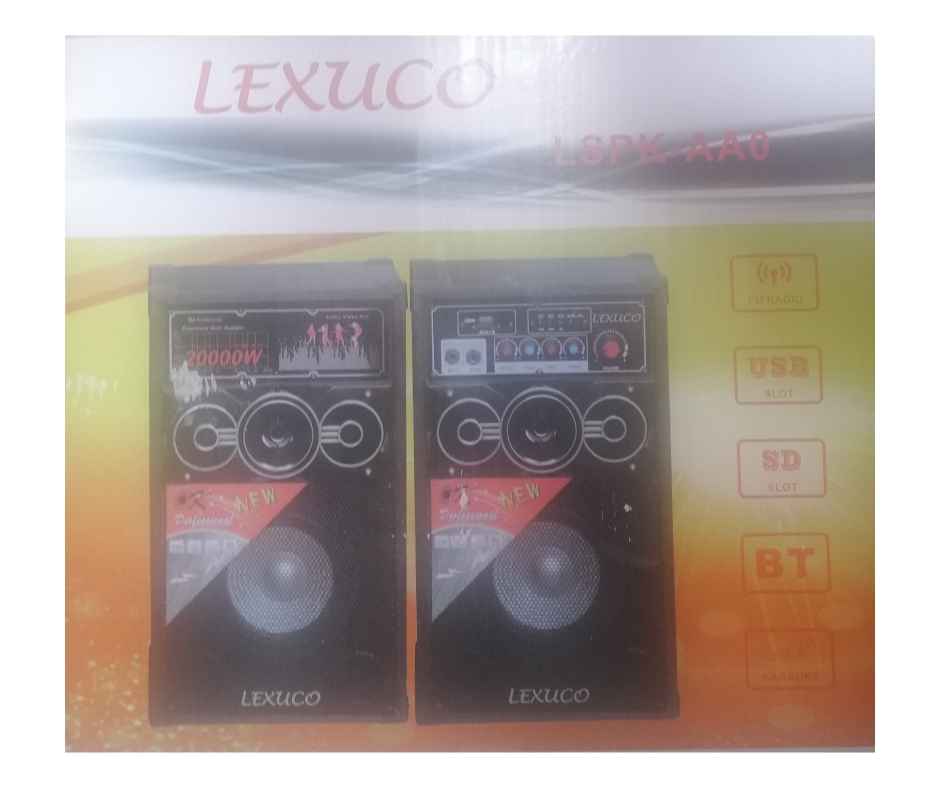10" (60cm tall) Bluetooth Hifi Speaker Set, NEW with 1 year warranty and FREE DELIVERY