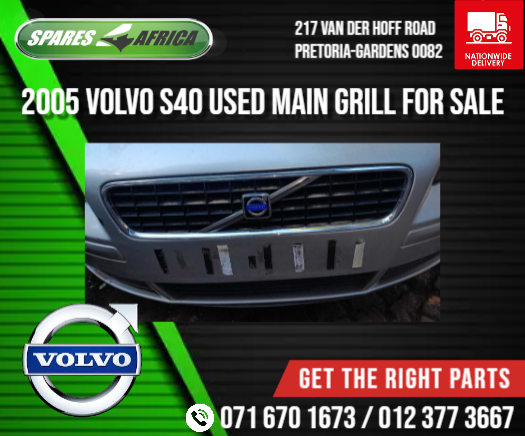 VOLVO S40 MAIN GRILLE FOR SALE - Private Seller VOLVO S40 MAIN GRILLE FOR SALE - Private Seller