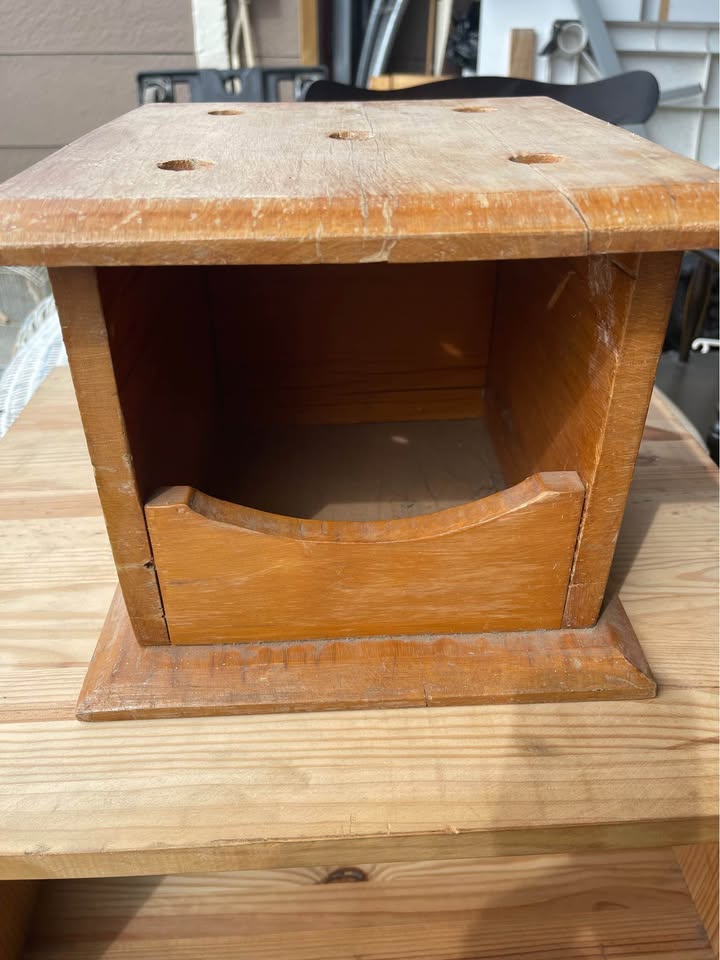 Antique Wooden Feet Warmer