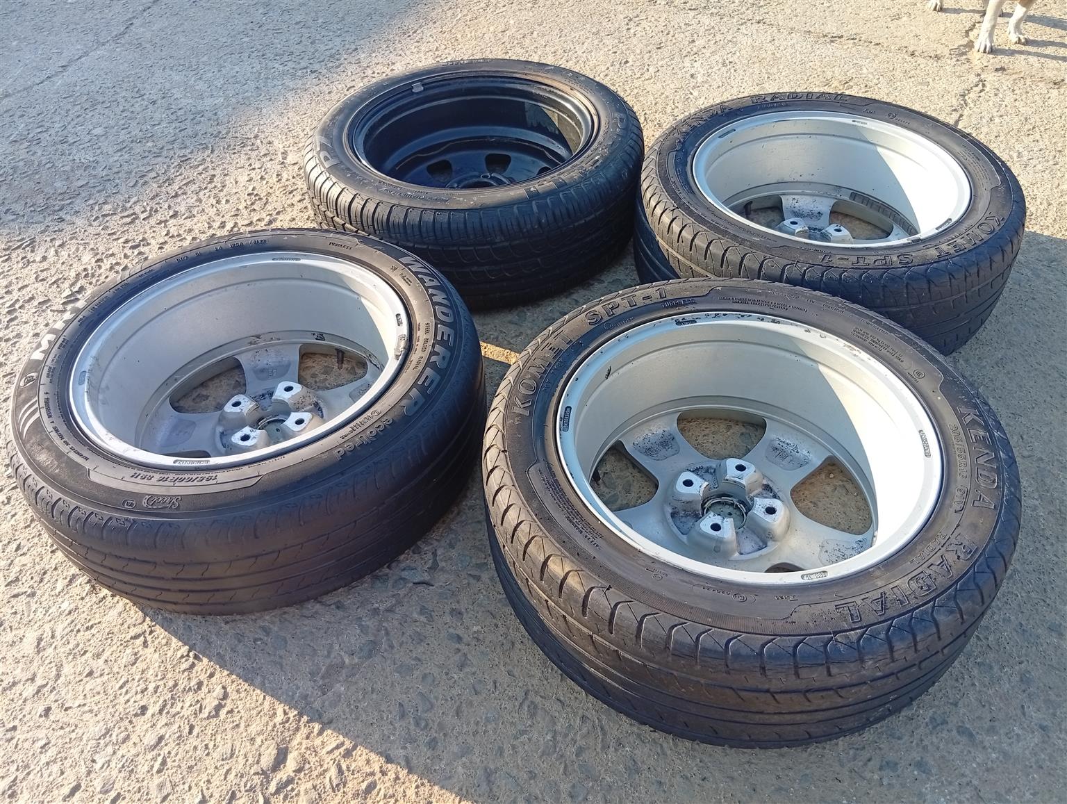 Peugeot 307 4 set of 16inch rims and tyres - Private Seller Peugeot 307 4 set of 16inch rims and tyres - Private Seller