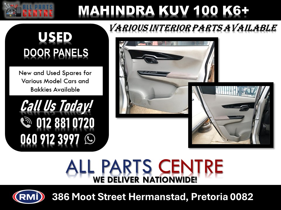 Mahindra Kuv 100 K6+ Used Door Panels for Sale Mahindra Kuv 100 K6+ Used Door Panels for Sale