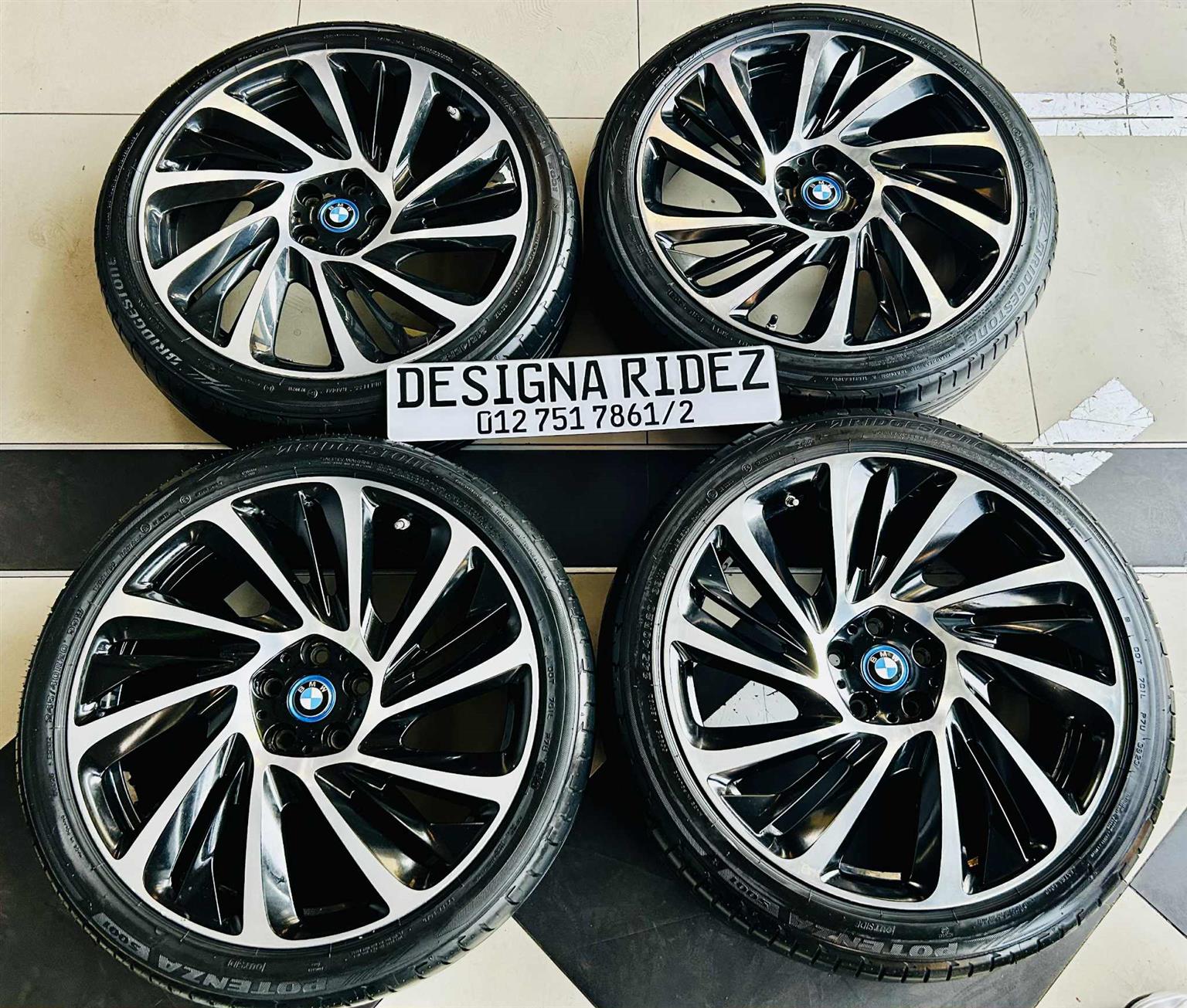 BMW I8 WHEELS OEM NARROWS AND WIDES 245/40 R20 & 215/45 R20 SET AVAILABLE - Private Seller BMW I8 WHEELS OEM NARROWS AND WIDES 245/40 R20 & 215/45 R20 SET AVAILABLE - Private Seller