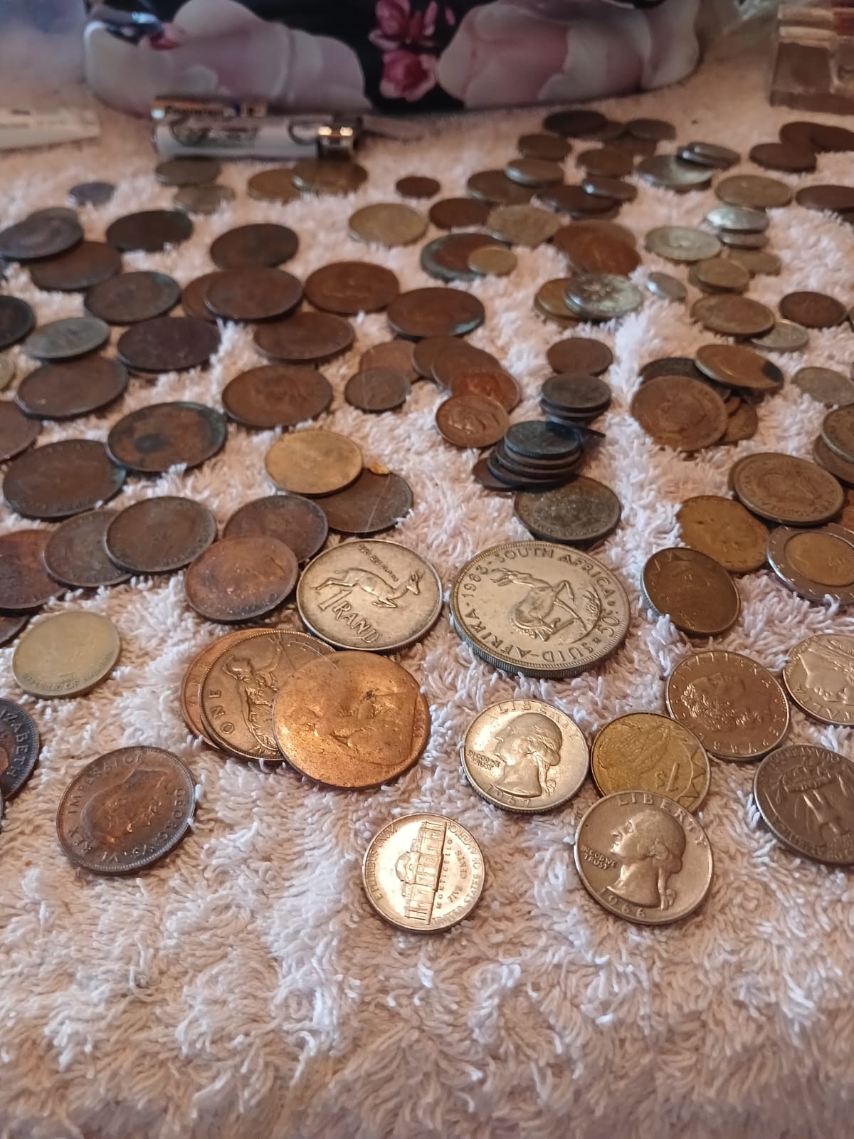 Old. Coins. Notes