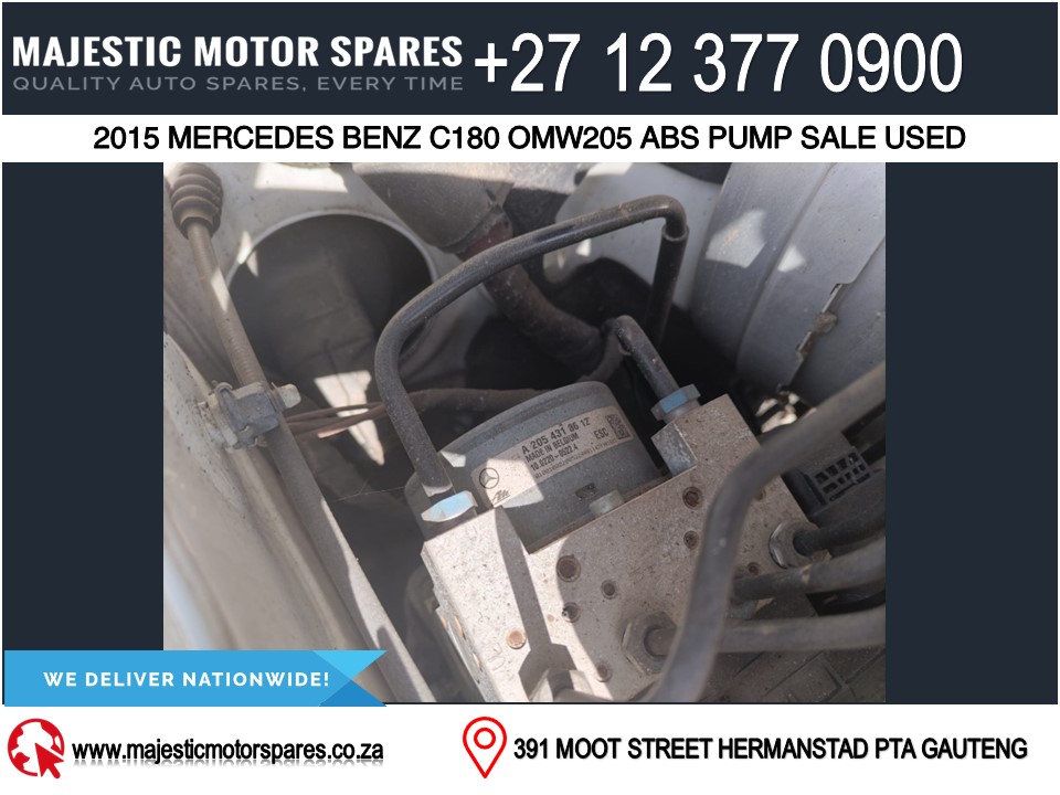 Mercedes Benz C180 W205 2015 ABS Pump – Used for Sale - Private Seller Mercedes Benz C180 W205 2015 ABS Pump – Used for Sale - Private Seller