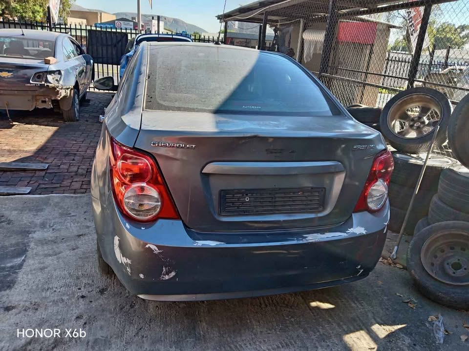 Stripping Chev sonic 1.6 2013 Sedan Manual for Spares - Private Seller