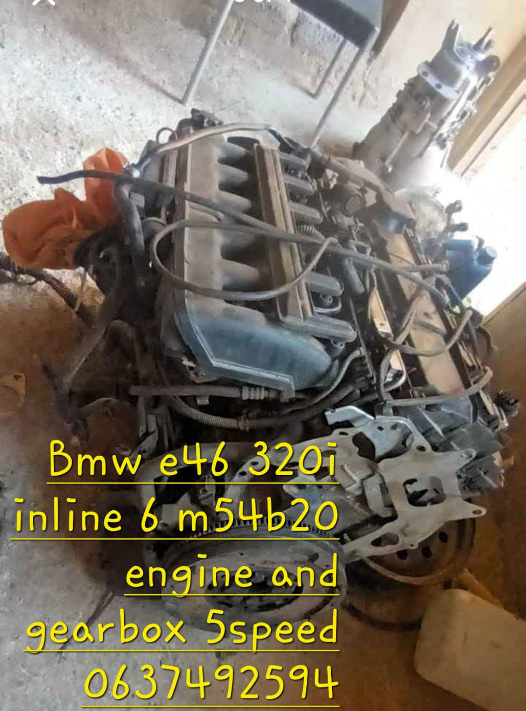 BMW E46 M54b20 320I 6cylinder engine and 5speed gearbox - Private Seller