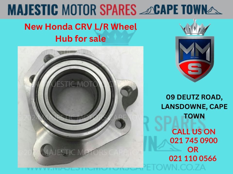 Honda CRV L/R Wheel Hub - Private Seller Honda CRV L/R Wheel Hub - Private Seller