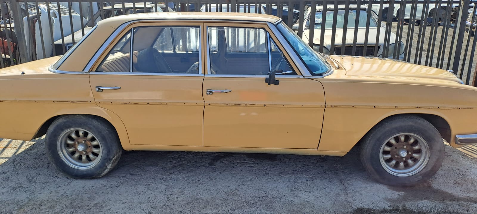 W114 Mercedes stripping for spares yellow - Private Seller W114 Mercedes stripping for spares yellow - Private Seller
