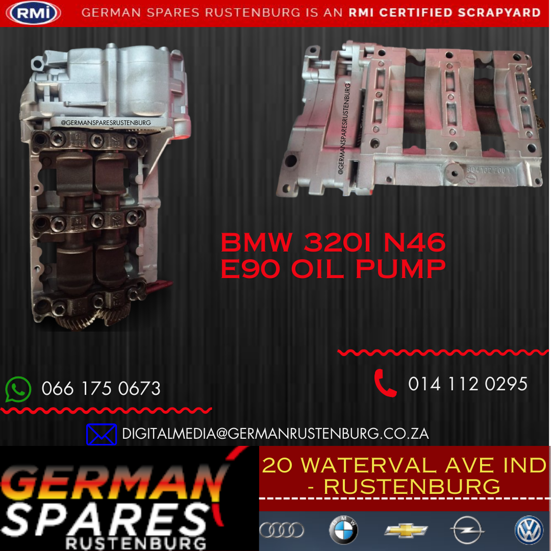 Bmw 320i N46 E90 Oil Pump - Private Seller