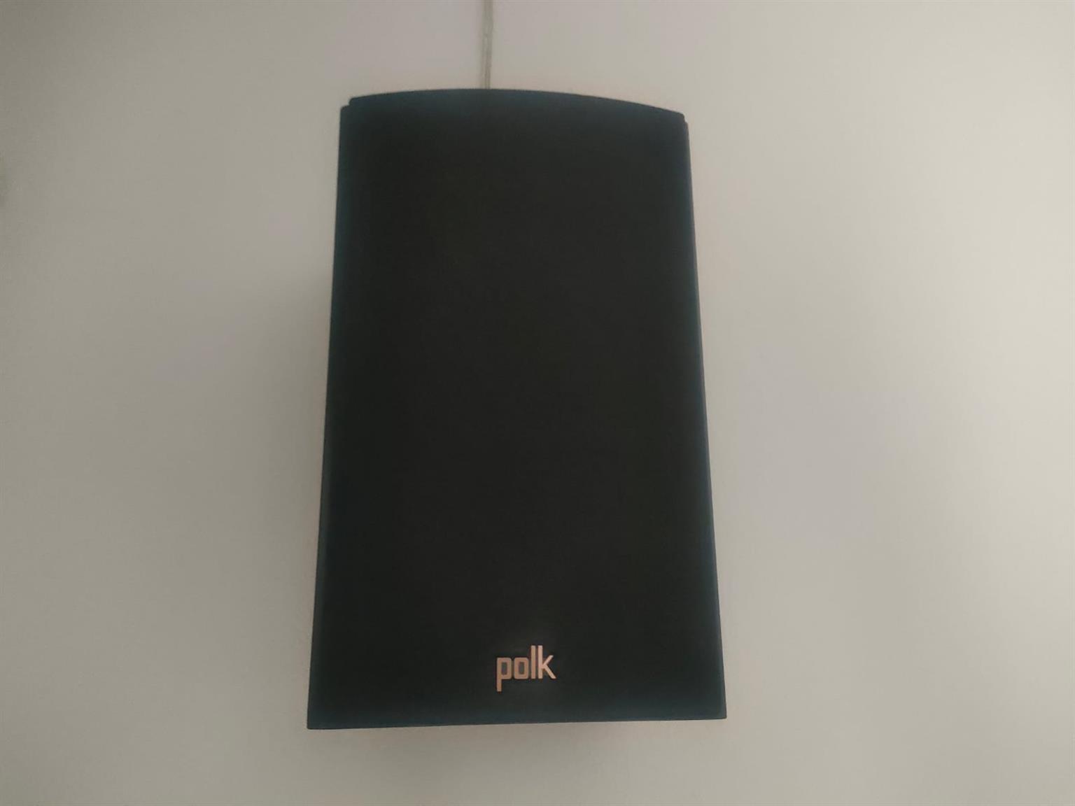 Denon amp and Polk speakers Bookshelf 2Tower 2Center speaker 1 Polk sub