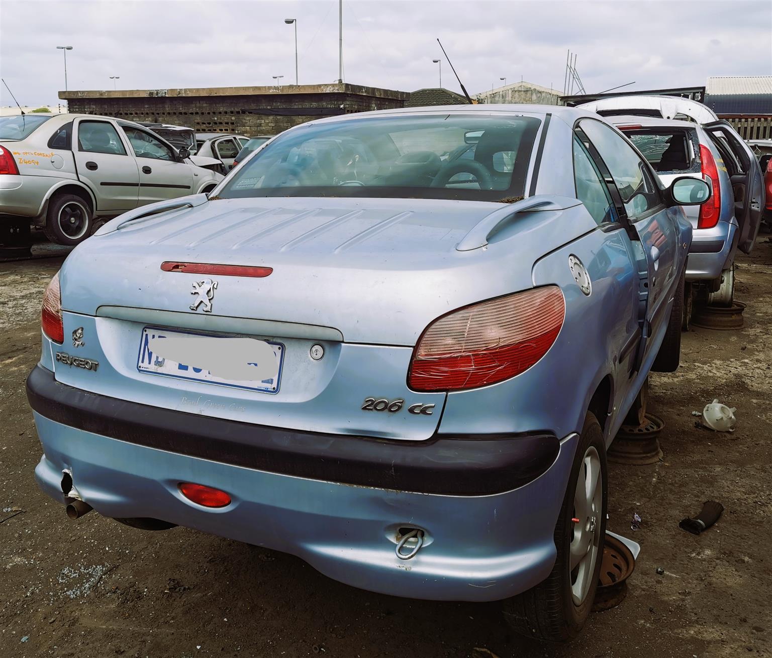 Peugeot 206 CC – Stripping for Spares Peugeot 206 CC – Stripping for Spares