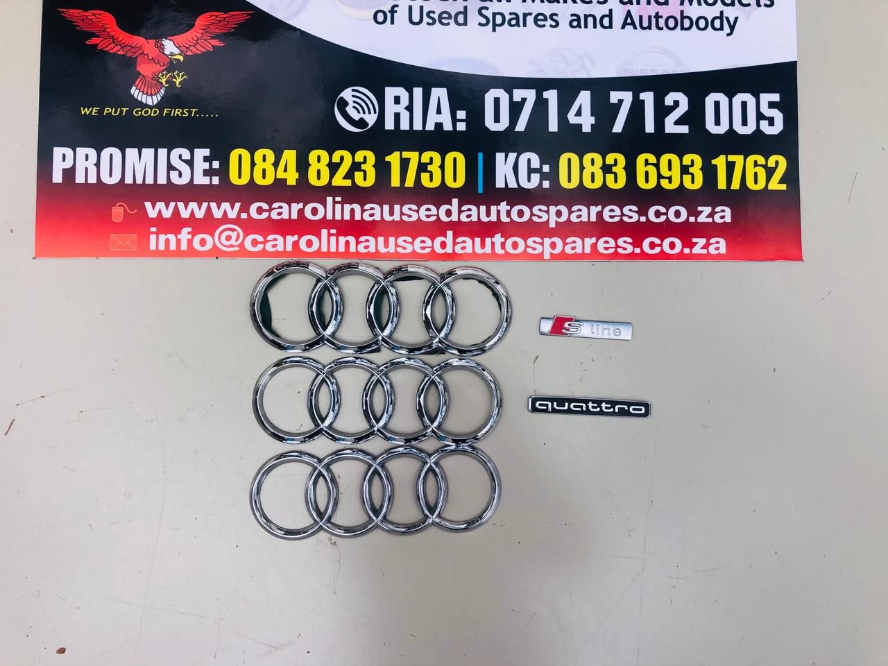 Audi A3/S3/A4 front bumper badge - Private Seller Audi A3/S3/A4 front bumper badge - Private Seller