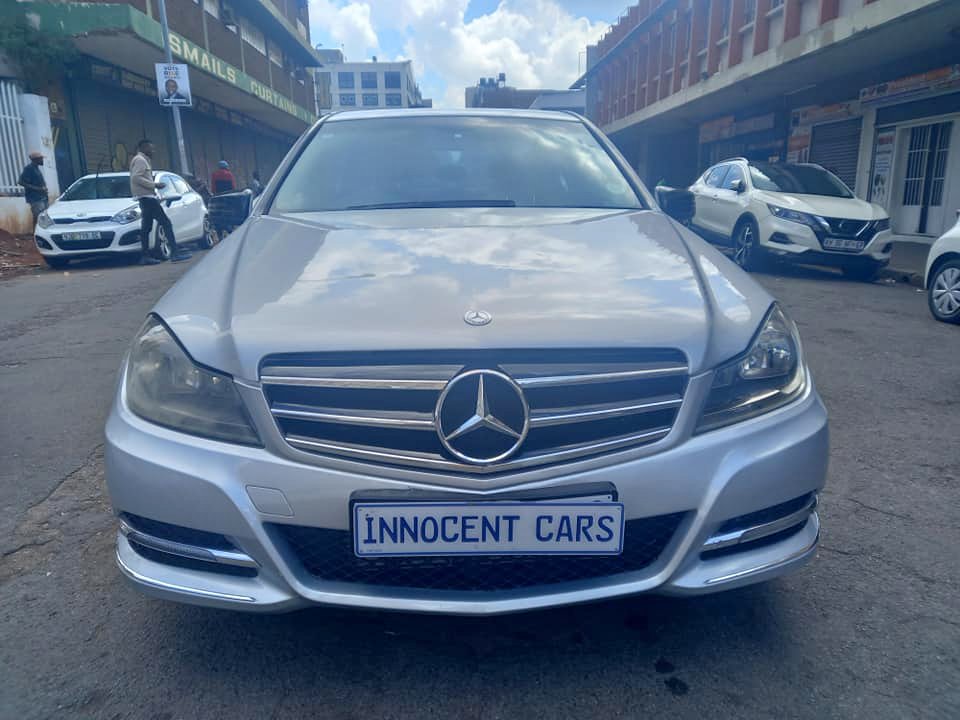 2013 MERCEDES BENZ C200 PETROL, AUTOMATIC TRANSMISSION, SILVER COLOUR
