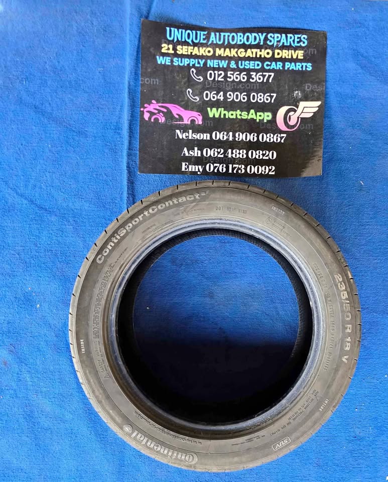235/50R18 V Continental Tire 235/50R18 V Continental Tire