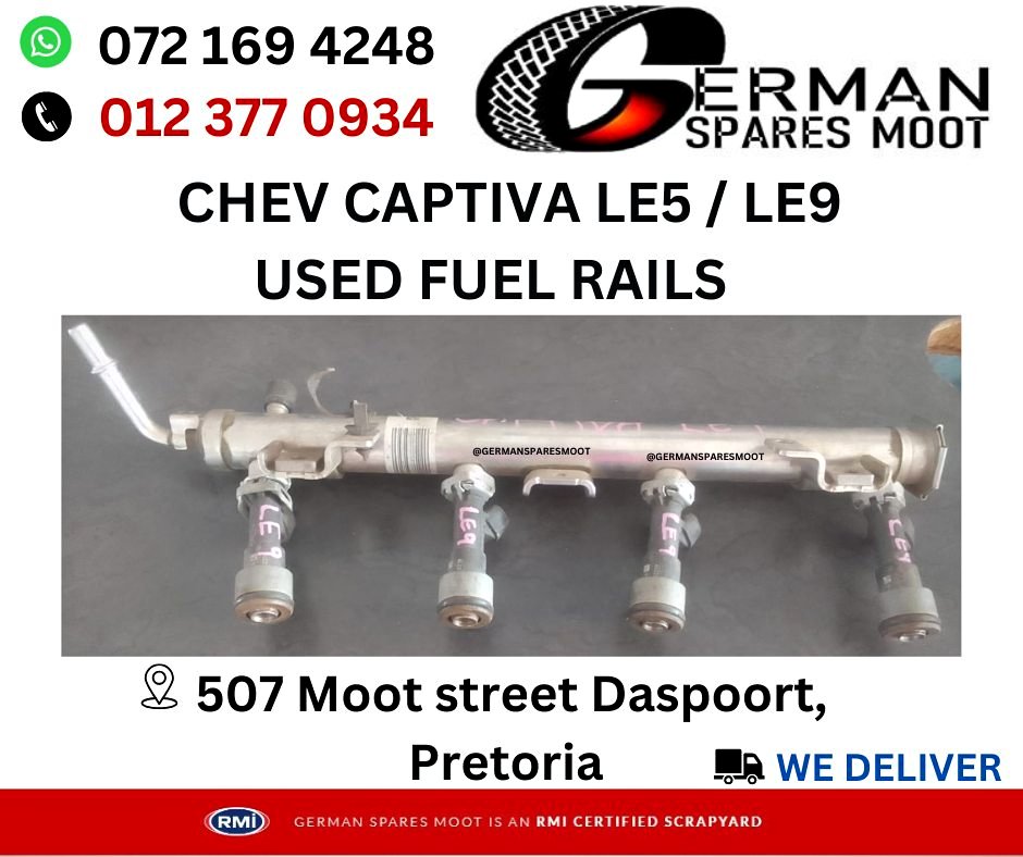 Chev Captiva LE5 / LE9 Used Fuel Rails