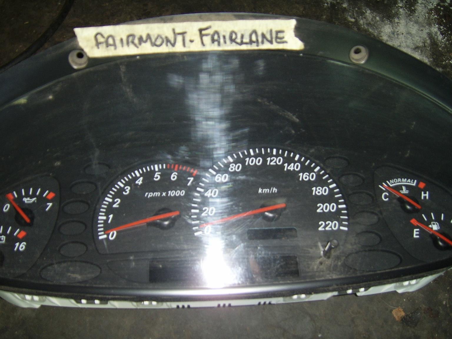 Ford Falcon /  Fairmont / Fairlane /Fortura  instrument cluster Ford Falcon /  Fairmont / Fairlane /Fortura  instrument cluster