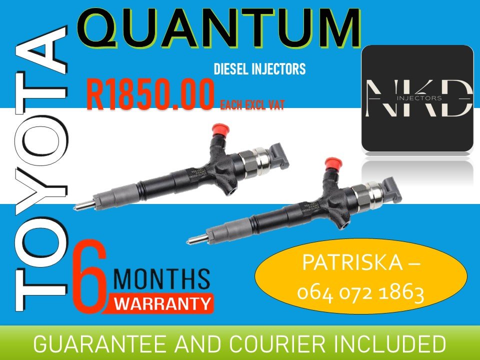 TOYOTA INJECTORS FOR SALE OR TO RECON - Private Seller TOYOTA INJECTORS FOR SALE OR TO RECON - Private Seller
