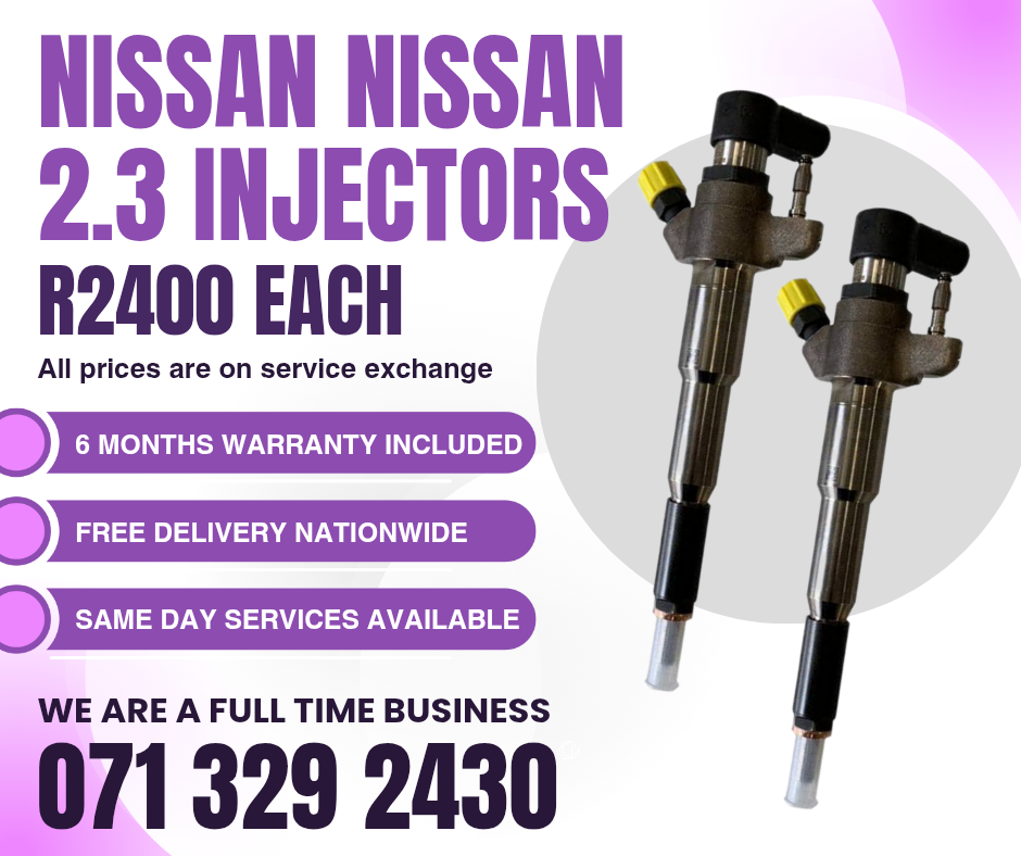 NISSAN NAVARA 2.3 INJECTORS FOR SALE WITH WARRANTY - Private Seller NISSAN NAVARA 2.3 INJECTORS FOR SALE WITH WARRANTY - Private Seller
