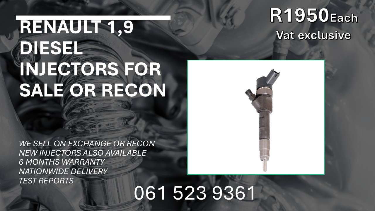 RENAULT 1.9 DIESEL INJECTORS FOR SALE WITH TEST REPORTS - Private Seller RENAULT 1.9 DIESEL INJECTORS FOR SALE WITH TEST REPORTS - Private Seller