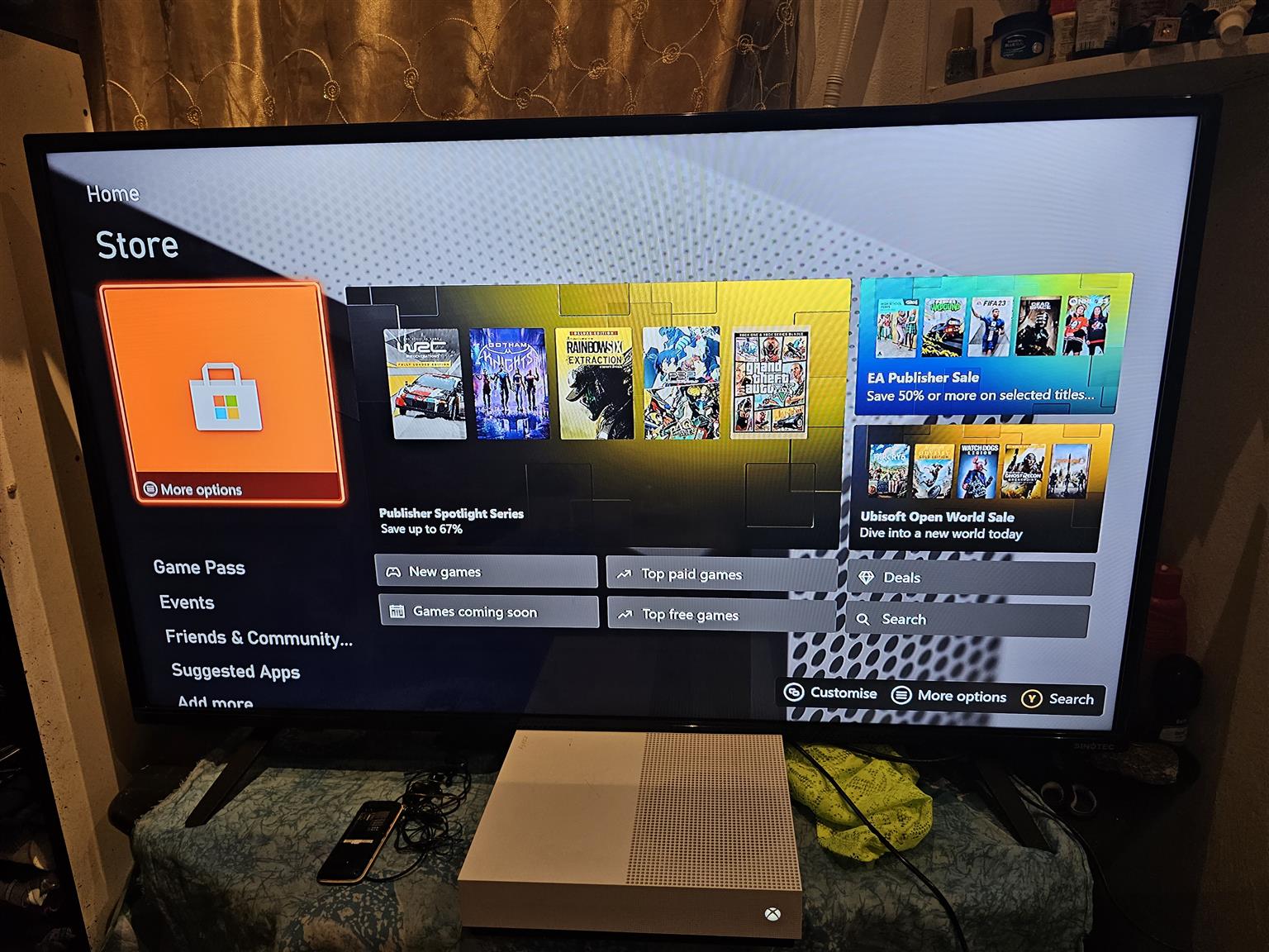 Sinotec 49 inch / 50 inch led tv full hd Model no 49E200G