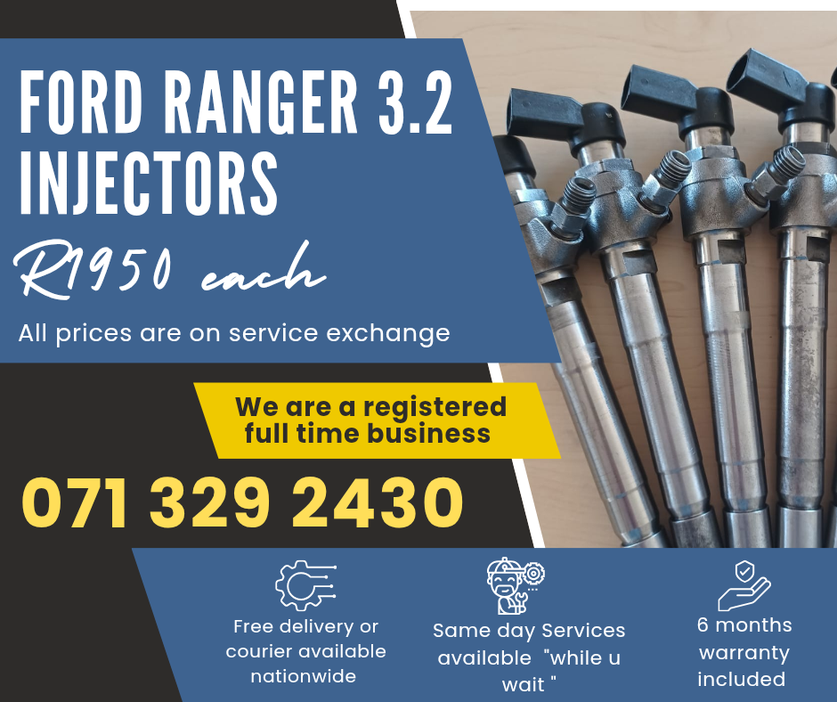FORD RANGER 3.2 INJECTORS FOR SALE WITH WARRANTY - Private Seller FORD RANGER 3.2 INJECTORS FOR SALE WITH WARRANTY - Private Seller