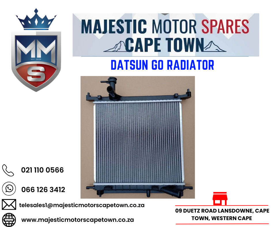 NEW DATSUN GO RADIATOR - Private Seller NEW DATSUN GO RADIATOR - Private Seller