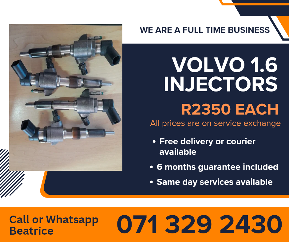 VOLVO 1.6 INJECTORS FOR SALE WITH WARRANTY - Private Seller VOLVO 1.6 INJECTORS FOR SALE WITH WARRANTY - Private Seller