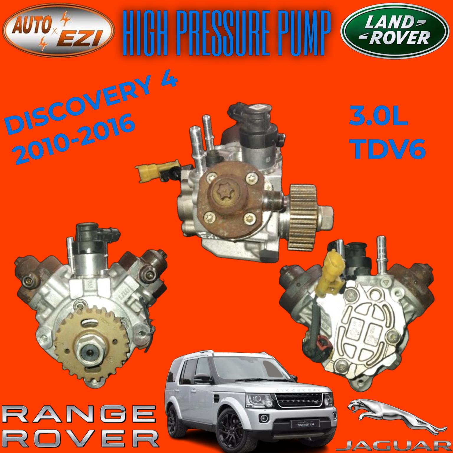 LAND ROVER DISCOVERY 4 3.0L TDV6/SDV6 HIGH PRESSURE FUEL PUMP FOR SALE LAND ROVER DISCOVERY 4 3.0L TDV6/SDV6 HIGH PRESSURE FUEL PUMP FOR SALE