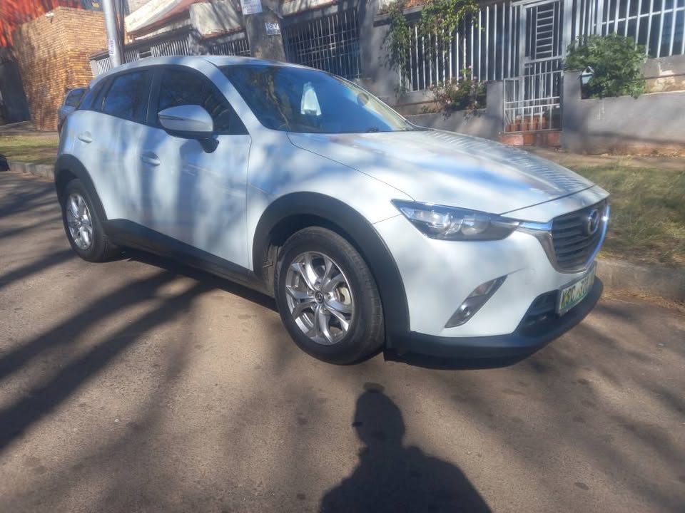 2018 MAZDA CX3 SKYACTIVE TEC 2.0 PETROL, AUTOMATIC, WHITE, 78000KM. SPARE KEY
