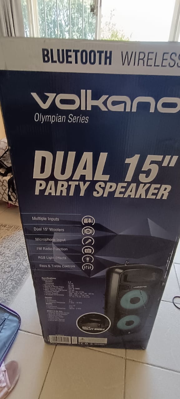 Volkano Olympian Series Bt Party Speaker Vk-3900-d15